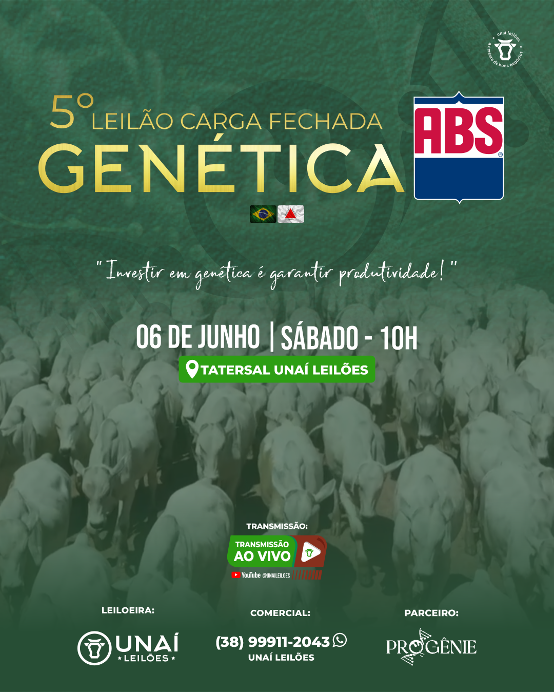 5� LEIL�O CARGA FECHADA GEN�TICA ABS